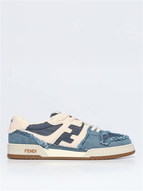 capri jeans sneakers fendi